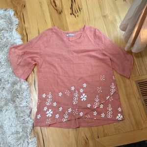 Misslook sheer flowy shirt size 3XL